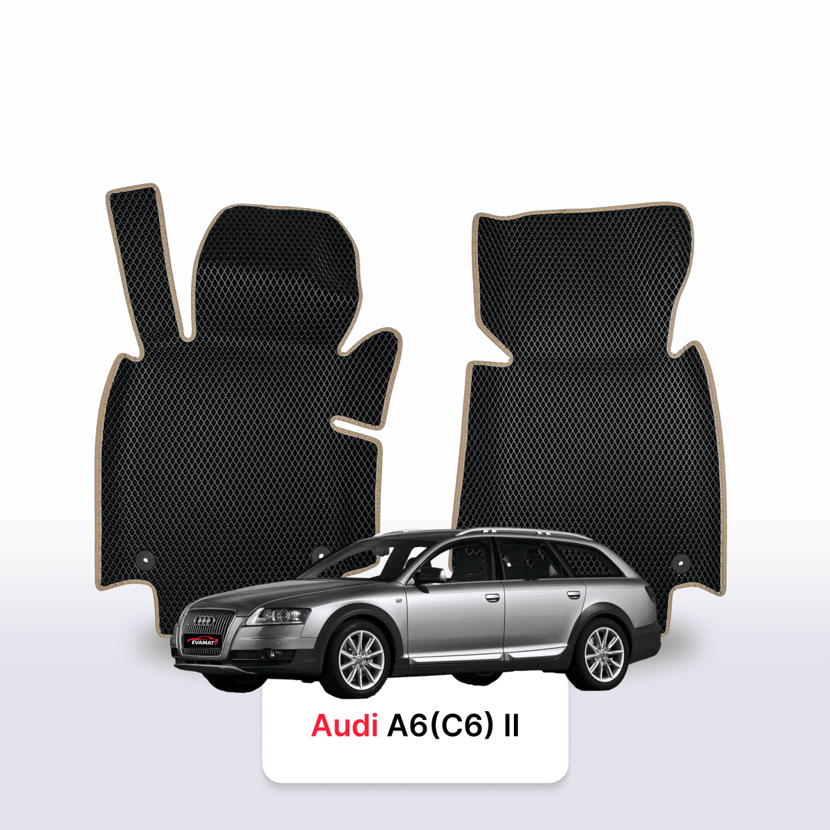 Autokoberce EVA pro Audi A6 Allroad(C6) 2 gen 2006-2011 r. KOMBI