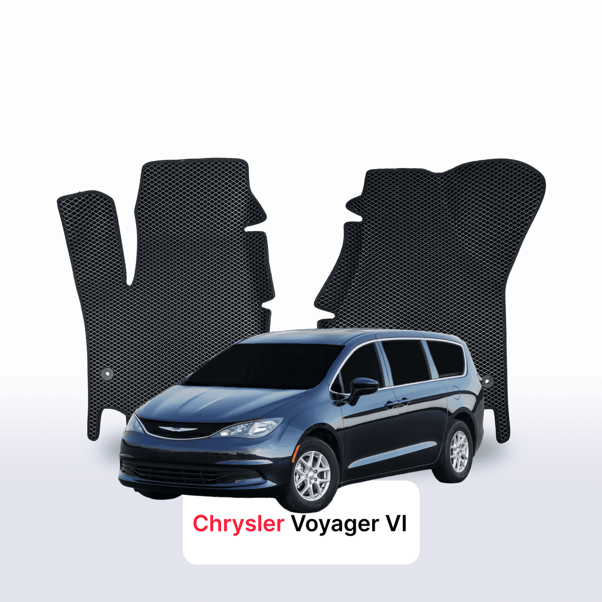 Autokoberce EVA pro Chrysler Voyager 6 gen 2019-2028 r. MINIVAN