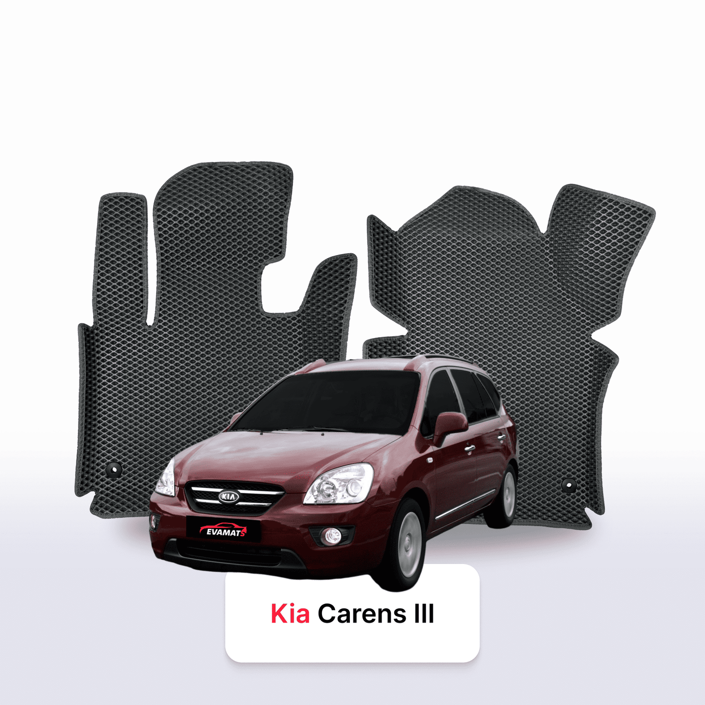 Autokoberce EVA pro Kia Carens(UN) III gen 2006-2012 r. MINIVAN