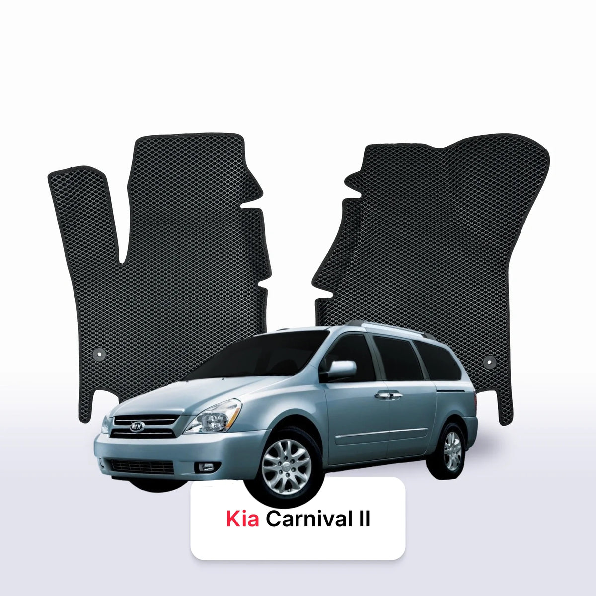 Autokoberce EVA pro Kia Carnival II gen 2006-2014 r. MINIVAN
