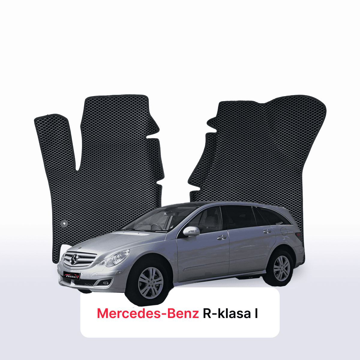 Autokoberce EVA pro Mercedes-Benz R-klasa (W251) 2005-2013 r. LONG MINIVAN 6 míst