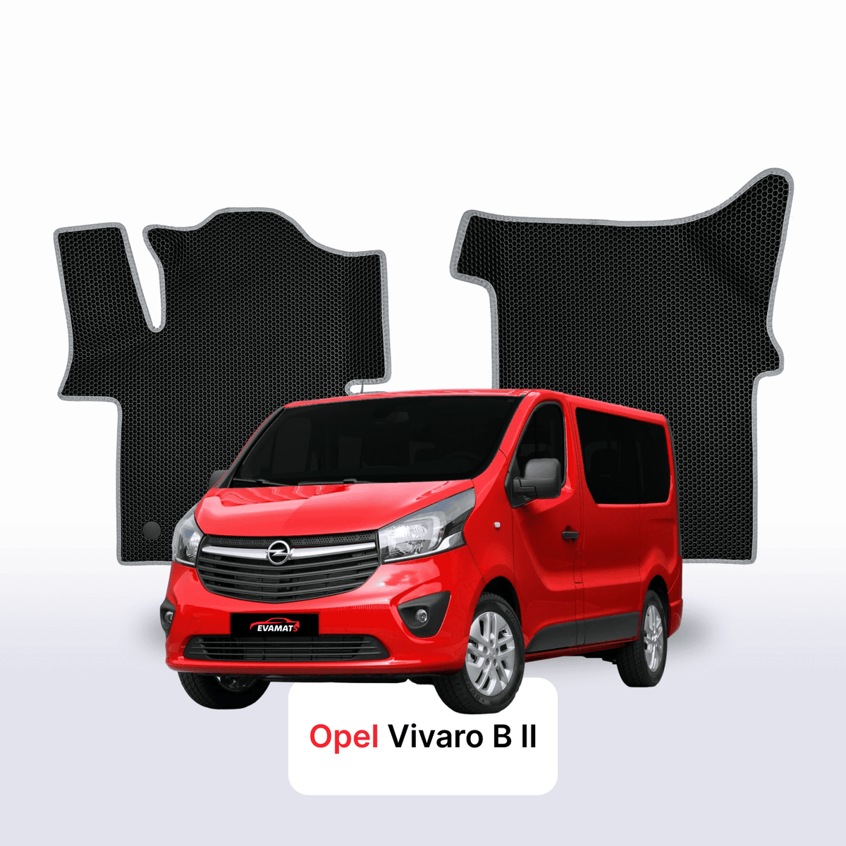 Autokoberce EVA pro Opel Vivaro B 2 gen 2014-2019 r. MINIVAN