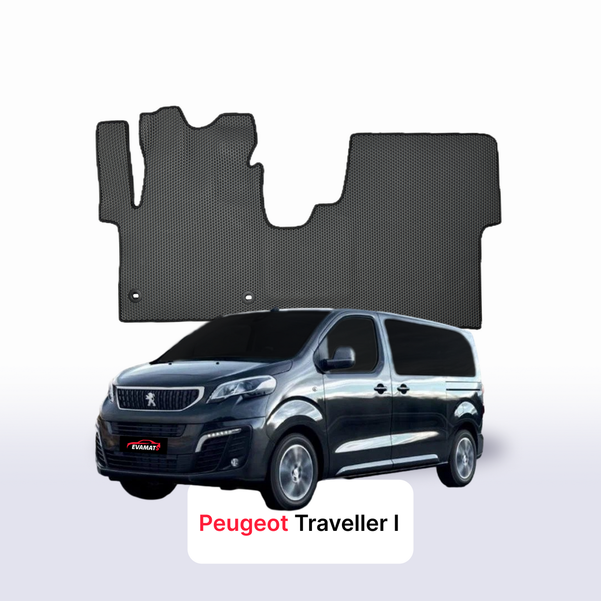 Autokoberce EVA pro Peugeot Traveller 1 gen 2016-2028 r. MINIVAN LONG