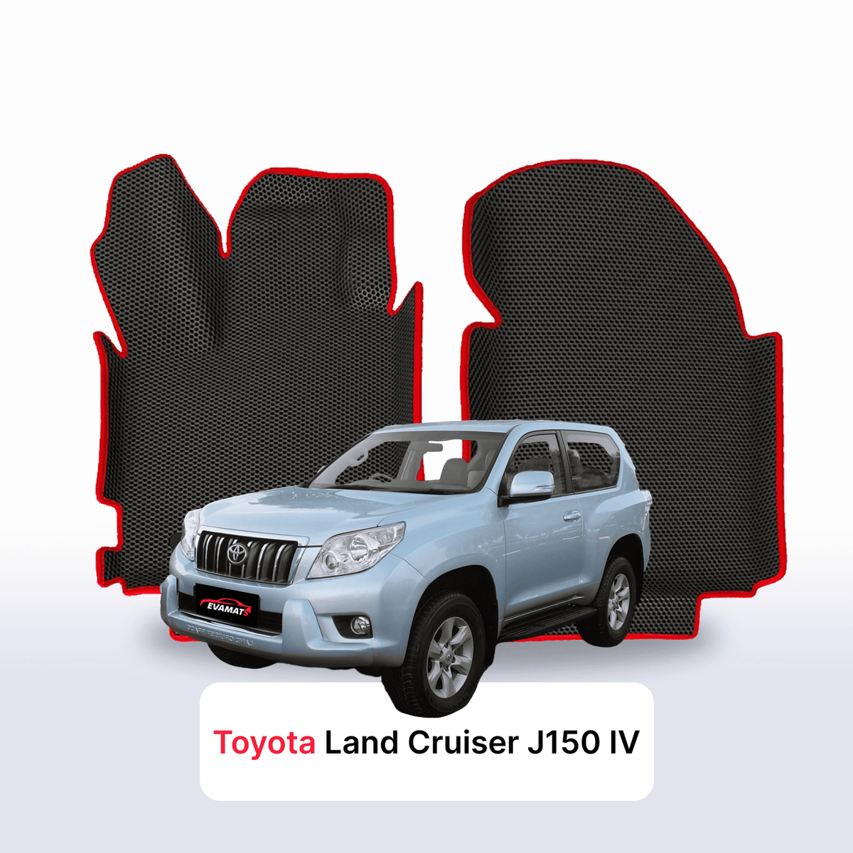 Autokoberce EVA pro Toyota Land Cruiser J150 2009-2024 r. SUV 3 dveře