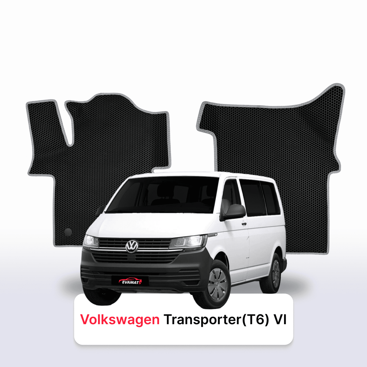 Autokoberce EVA pro Volkswagen Transporter(T6) VI gen 2015-2024 r. MINIVAN LONG
