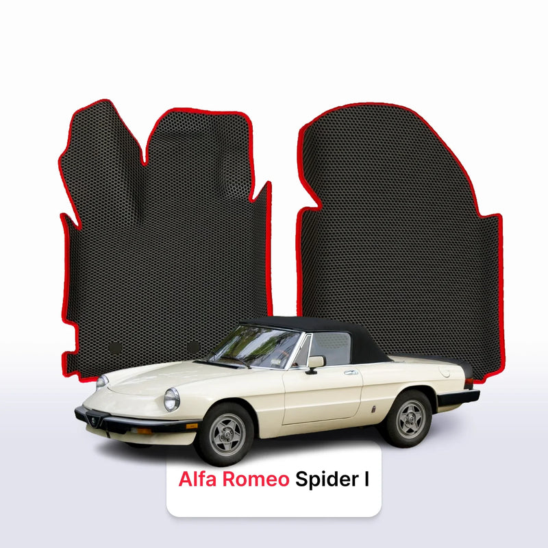 Autokoberce EVA pro Alfa Romeo Spider 1 gen 1966-1994 r. KABRIOLET