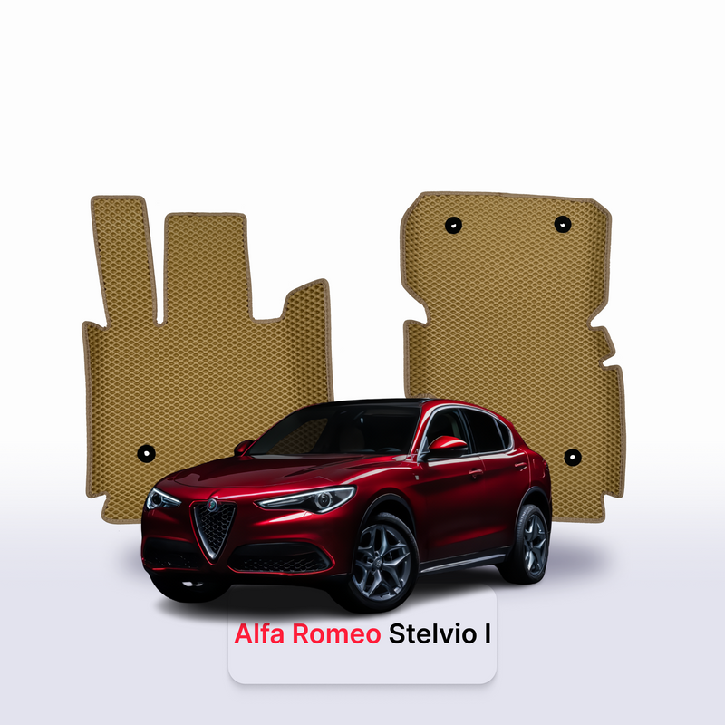 Autokoberce EVA pro Alfa Romeo Stelvio 1 gen 2016-2028 r. SUV