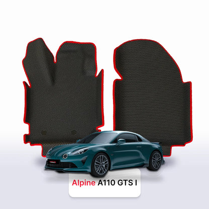 Autokoberce EVA pro Alpine A110 GTS 1 gen 2017-2026 r. KUPÉ