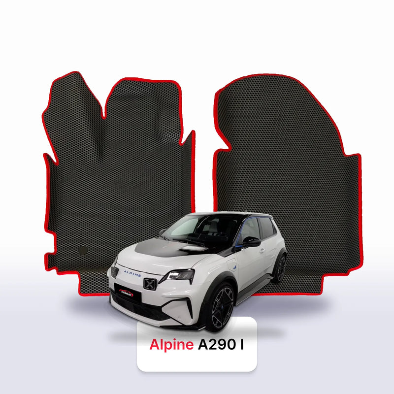 Autokoberce EVA pro Alpine A290 1 gen 2024-2028 r. HATCHBACK 5 DVEŘÍ