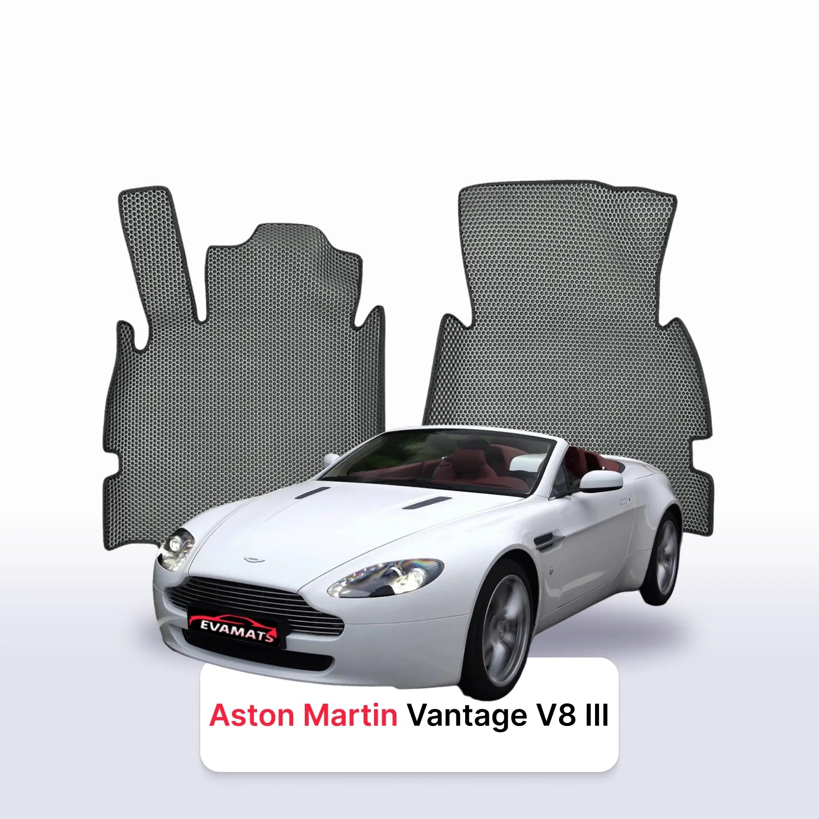 Autokoberce EVA pro Aston Martin Vantage V8 3 gen 2005-2018 r. ROADSTER