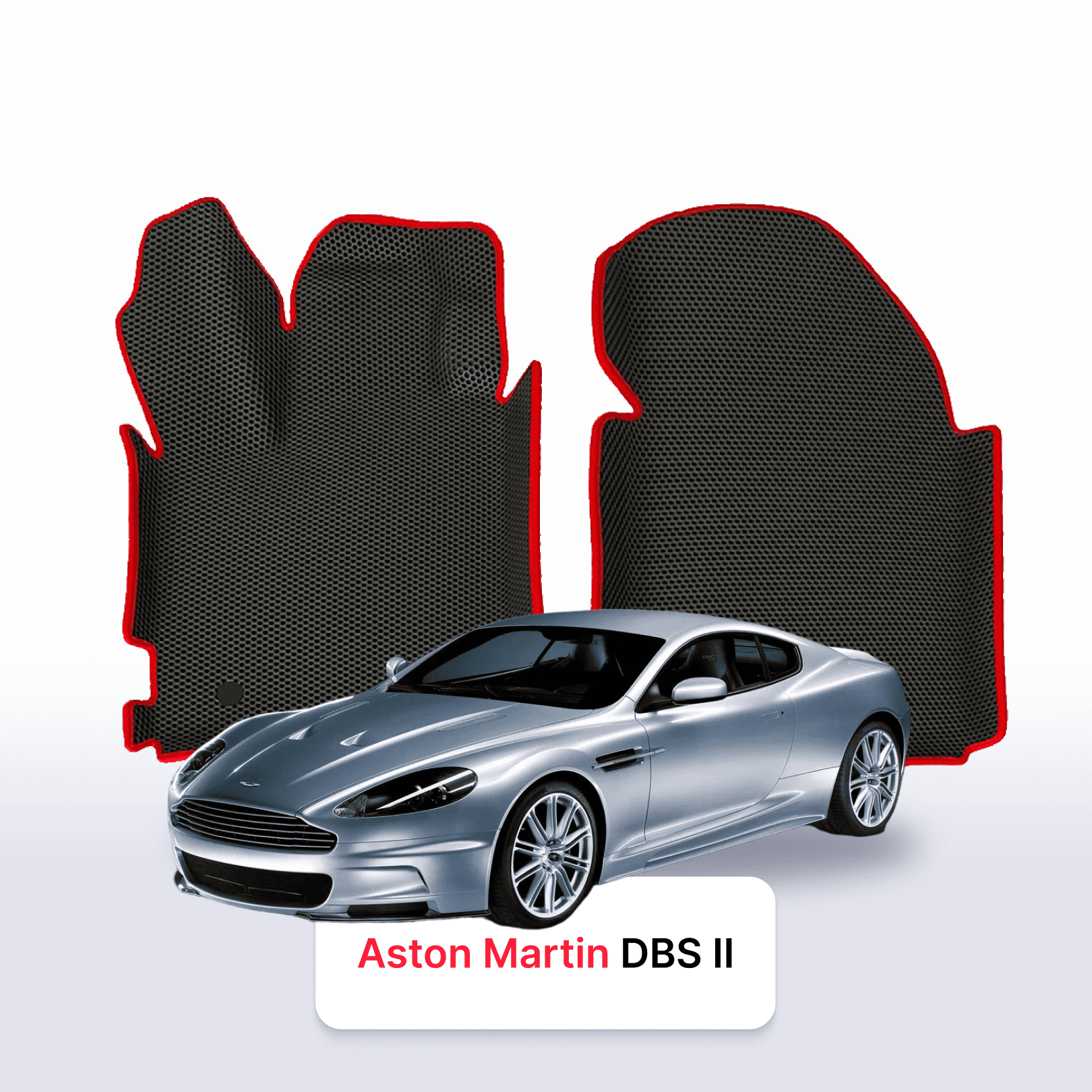 Autokoberce EVA pro Aston Martin DBS 2 gen 2007-2012 r. KUPÉ