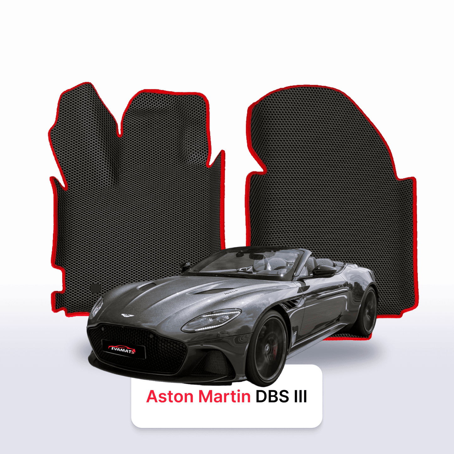 Autokoberce EVA pro Aston Martin DBS 2 gen 2018-2025 r. KABRIOLET