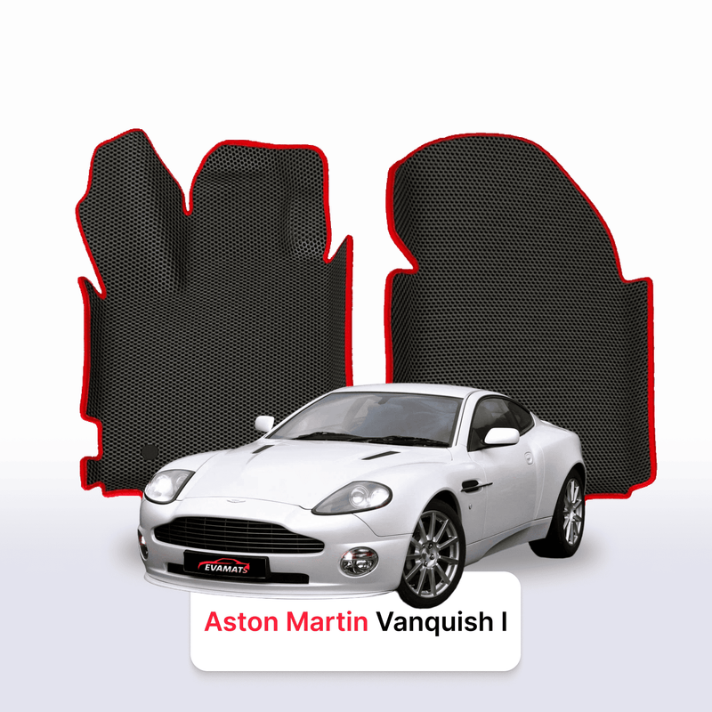 Autokoberce EVA pro Aston Martin Vanquish 1 gen 2001-2007 r. KUPÉ-S