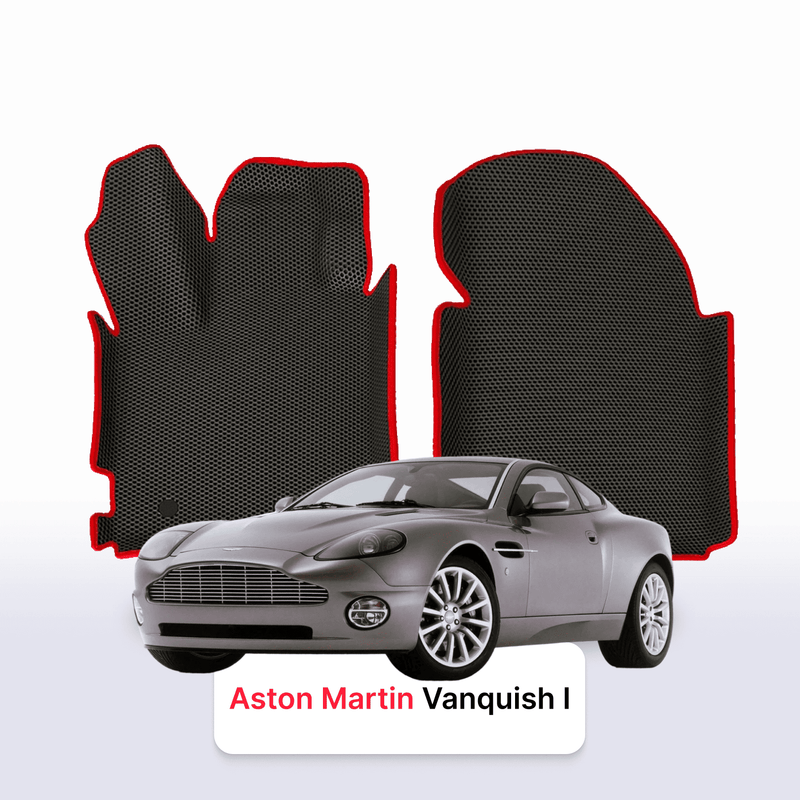 Autokoberce EVA pro Aston Martin Vanquish 1 gen 2001-2007 r. KUPÉ