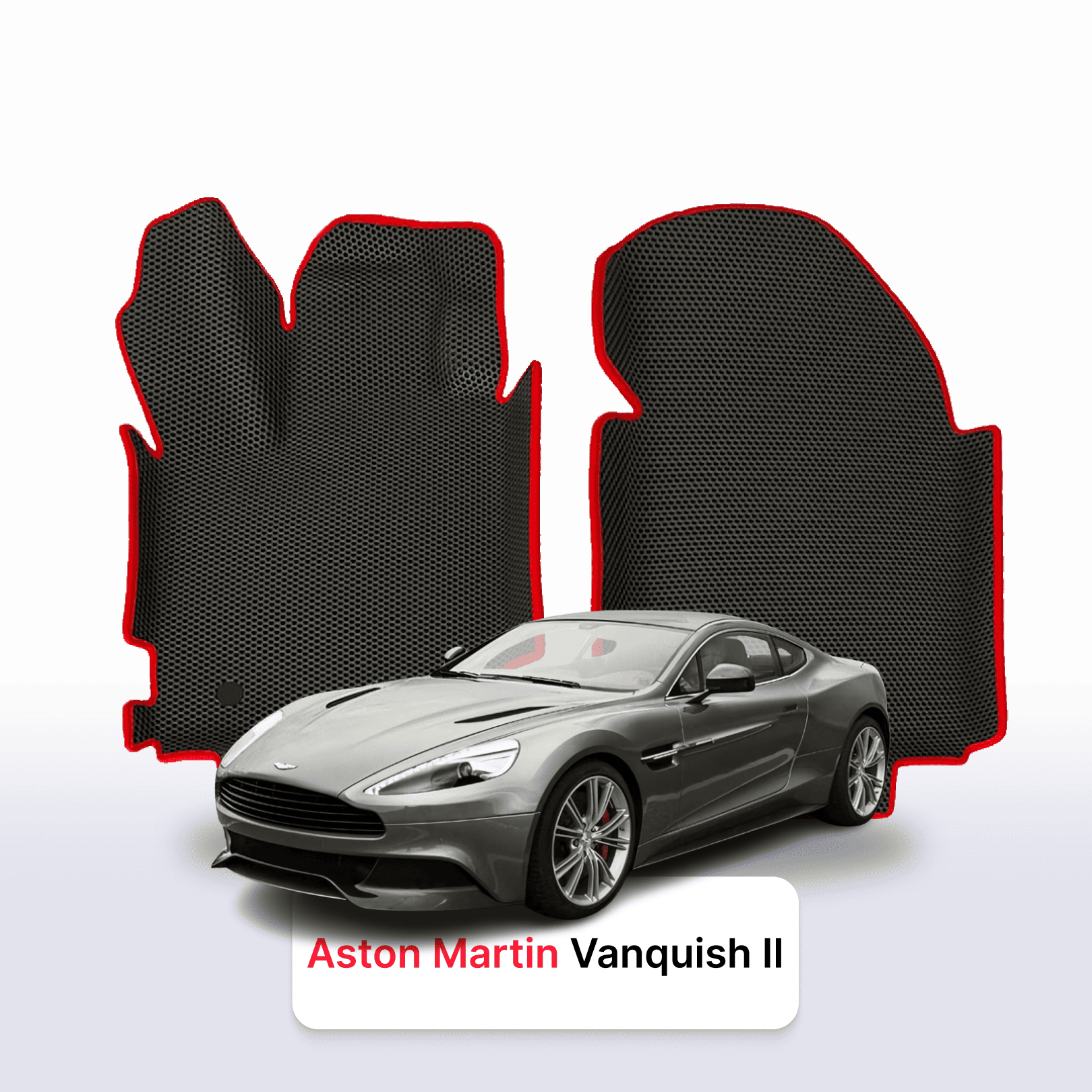 Autokoberce EVA pro Aston Martin Vanquish 2 gen 2012-2018 r. KUPÉ