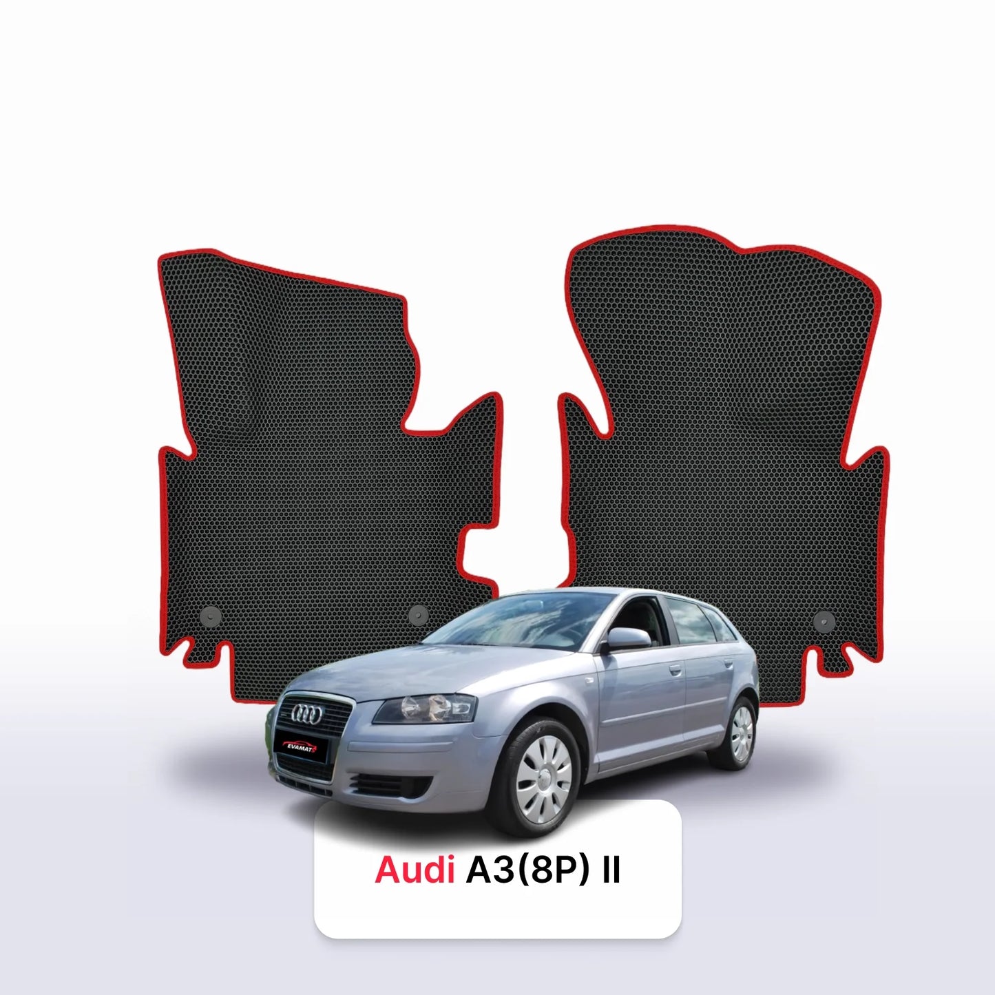 Autokoberce EVA pro Audi A3(8P) pre-facelift 2 gen 2003-2008 r.