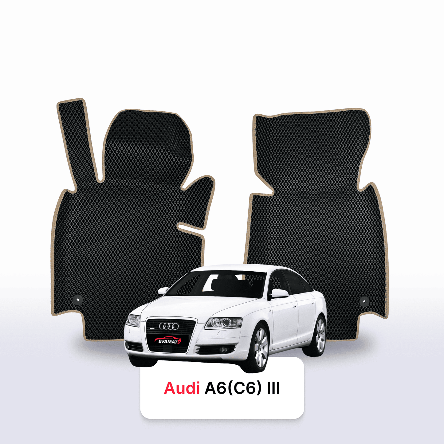 Autokoberce EVA pro Audi A6(C6) 3 gen 2004-2011 r.