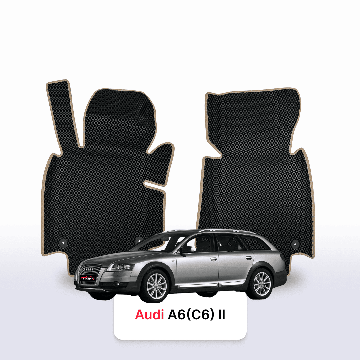 Autokoberce EVA pro Audi A6 Allroad(C6) 2 gen 2006-2011 r. KOMBI