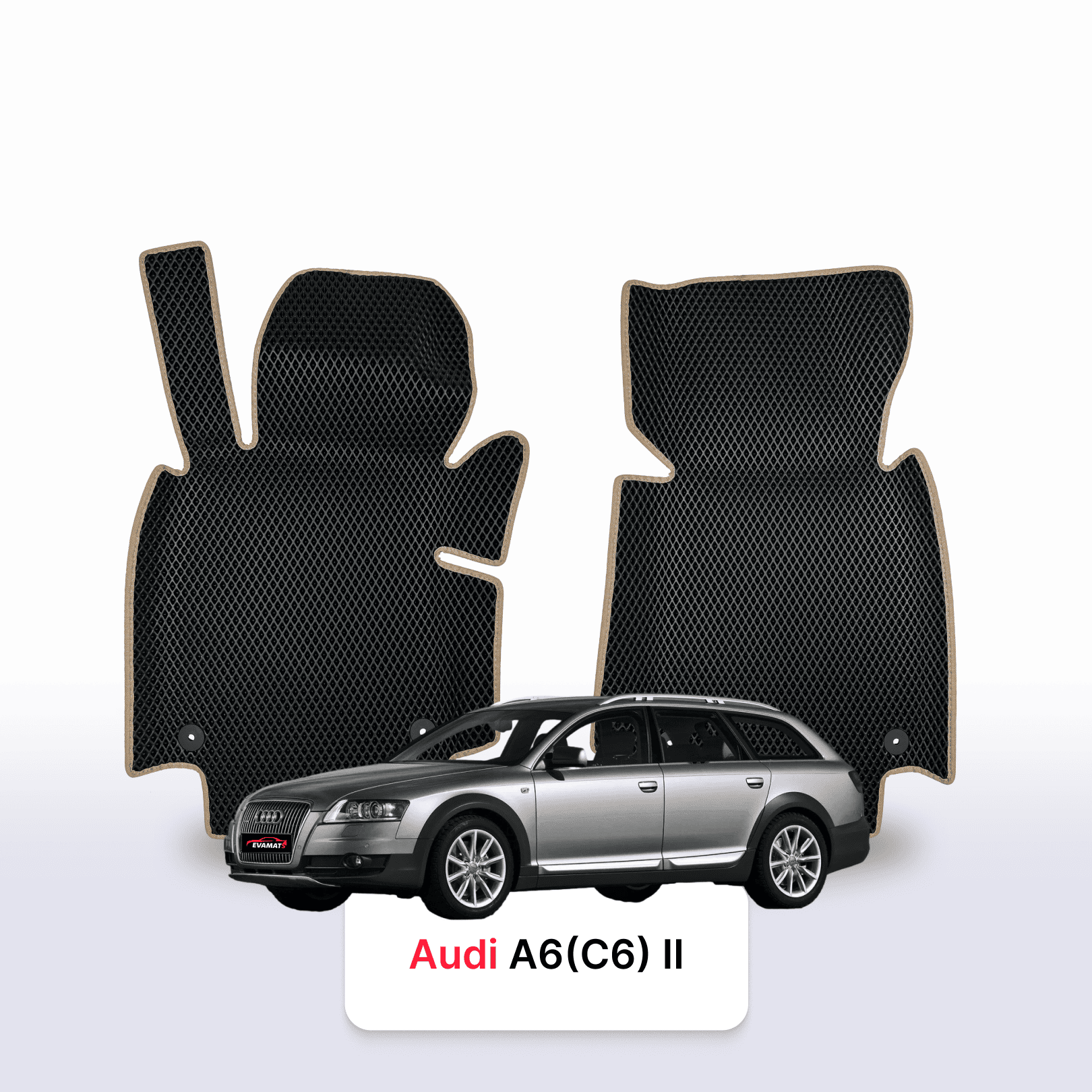 Autokoberce EVA pro Audi A6 Allroad(C6) 2 gen 2006-2011 r. KOMBI