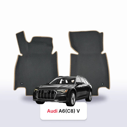 Car mats EVA for Audi A6 Allroad(C8) pre-facelift 5 gen 2019-2023 year STATION WAGON