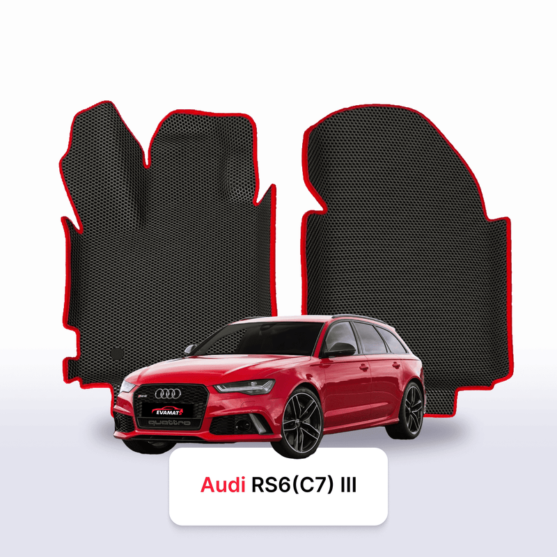 Autokoberce EVA pro Audi RS6 (C7) 3 gen 2012-2018 r. KOMBI