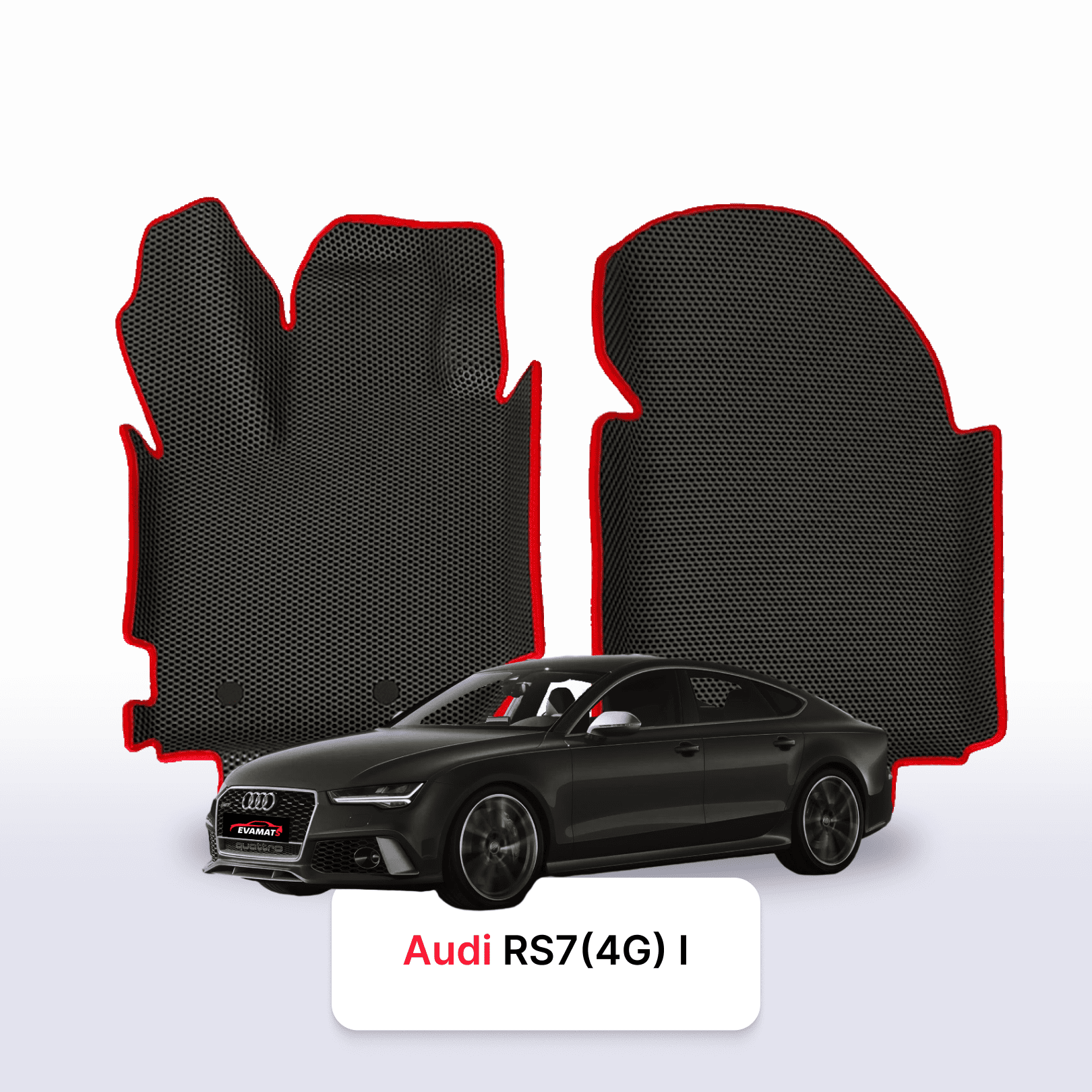 Autokoberce EVA pro Audi RS7 (4G) 1 gen 2013-2018 r. LIFTBACK