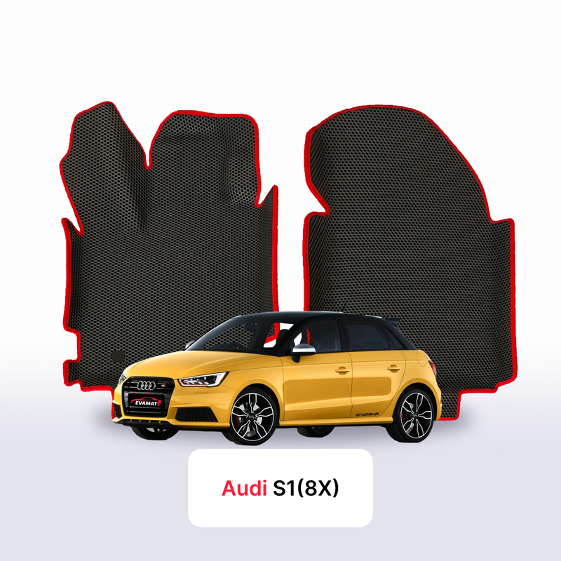 Autokoberce EVA pro Audi S1 (8X) 1 gen 2014-2018 r. HATCHBACK