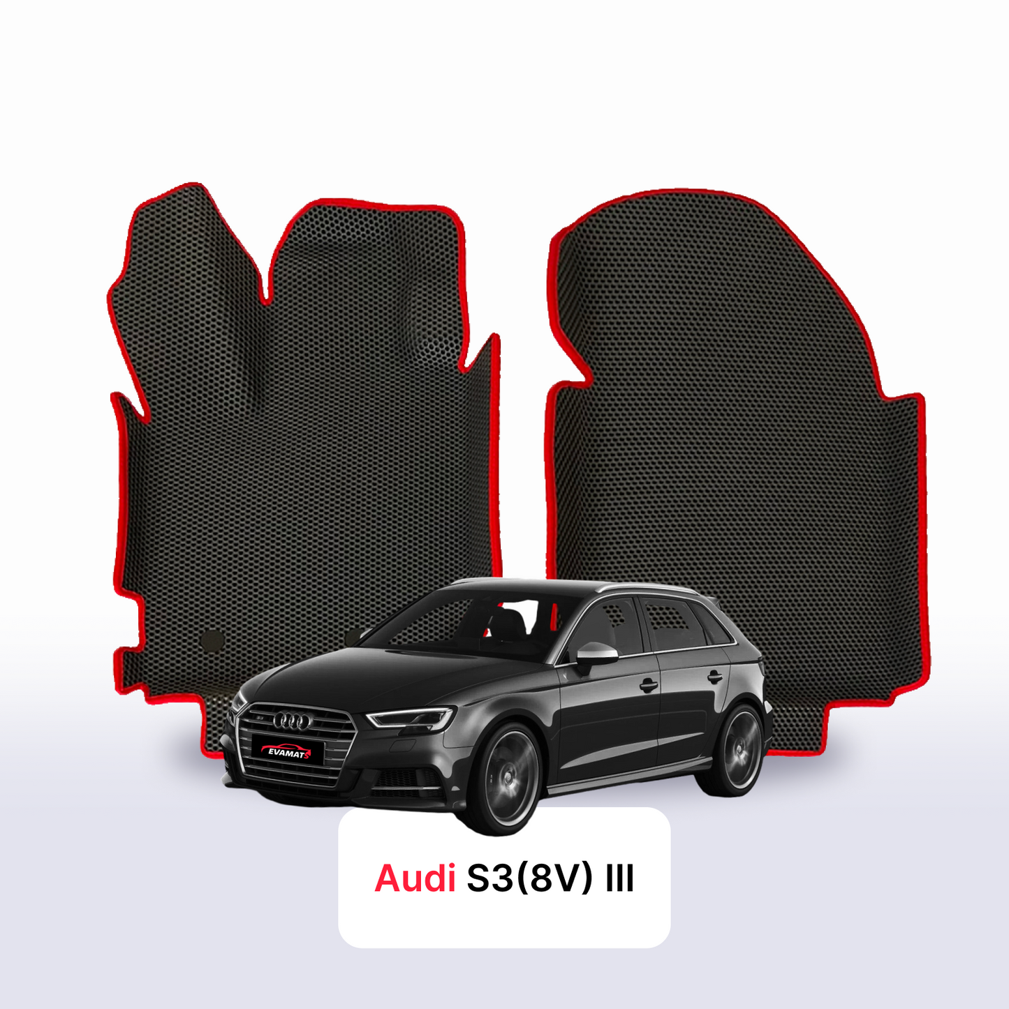 Autokoberce EVA pro Audi S3 (8V) 3 gen 2013-2020 r.