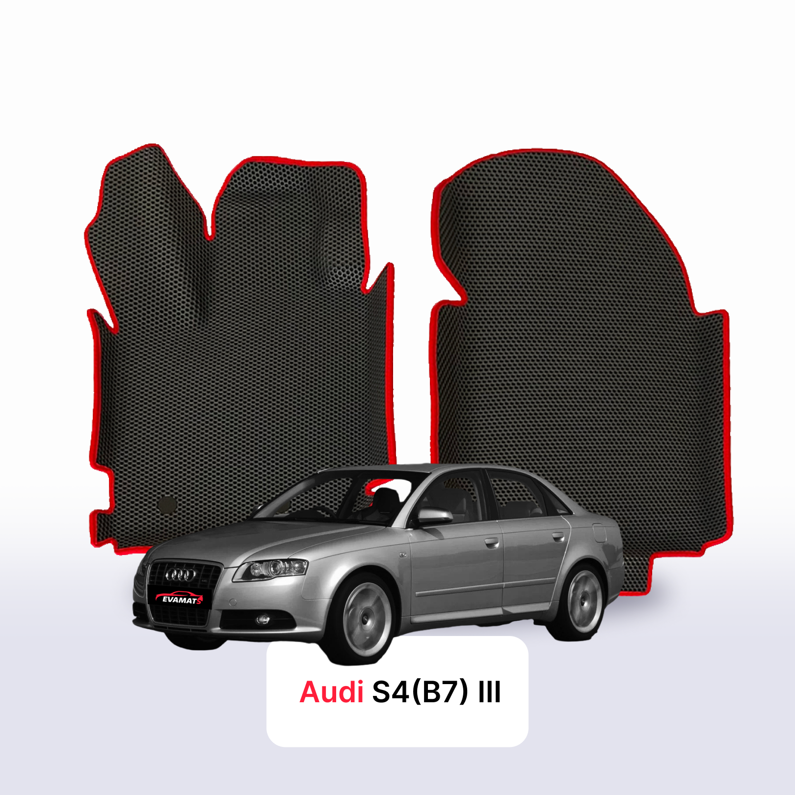 Autokoberce EVA pro Audi S4 (B7) 3 gen 2004-2008 r.