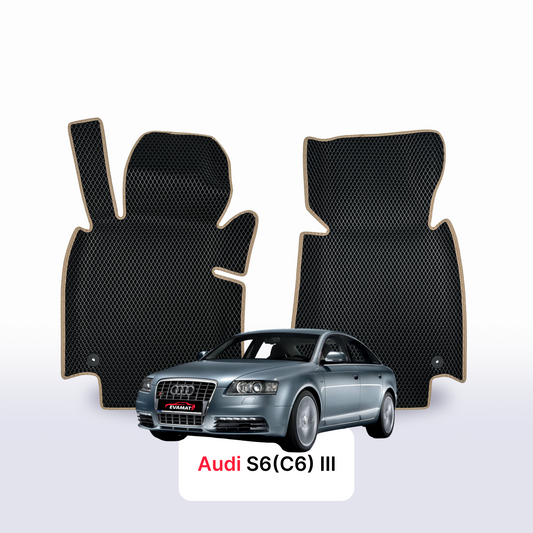 Autokoberce EVA pro Audi S6(C6) 3 gen 2005-2011 r.