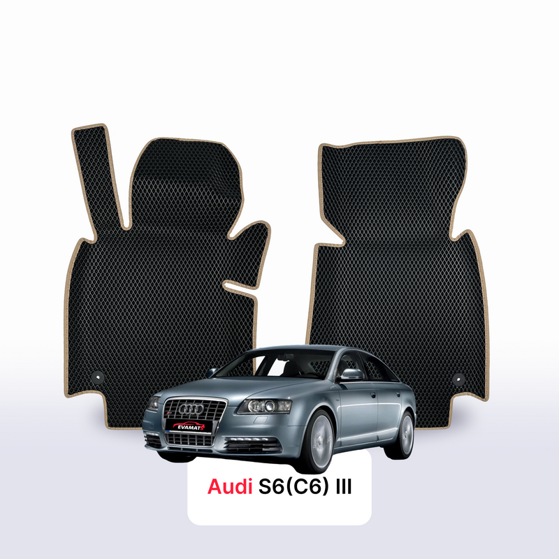 Autokoberce EVA pro Audi S6(C6) 3 gen 2005-2011 r.