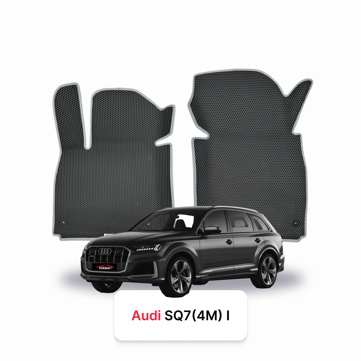 Autokoberce EVA pro Audi SQ7 (4M) 1 gen 2016-2027 r. SUV 7 míst