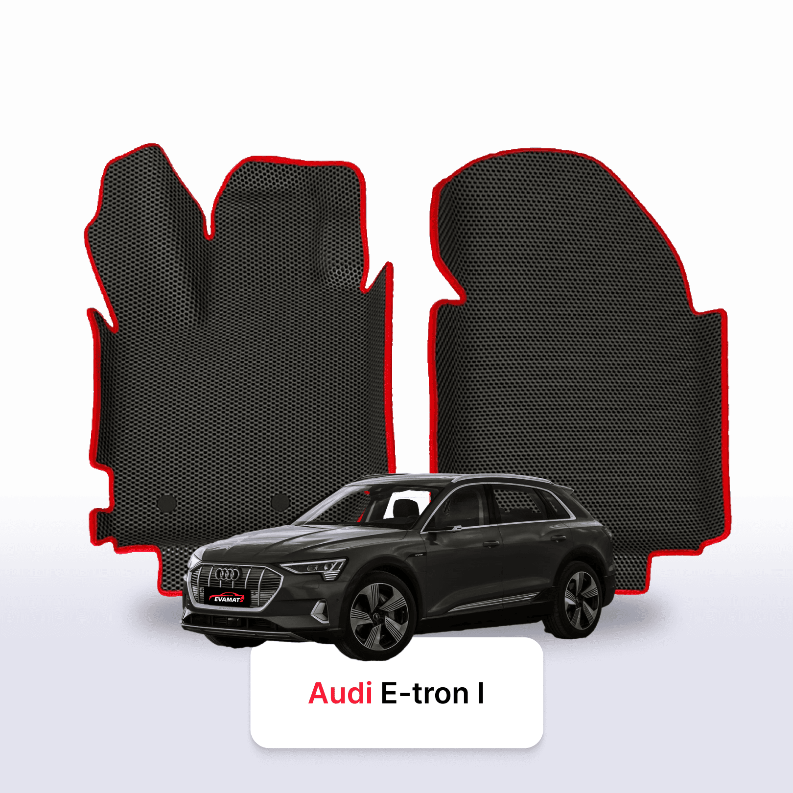 Autokoberce EVA pro Audi E-tron 1 gen 2018-2025 r. Elektro SUV