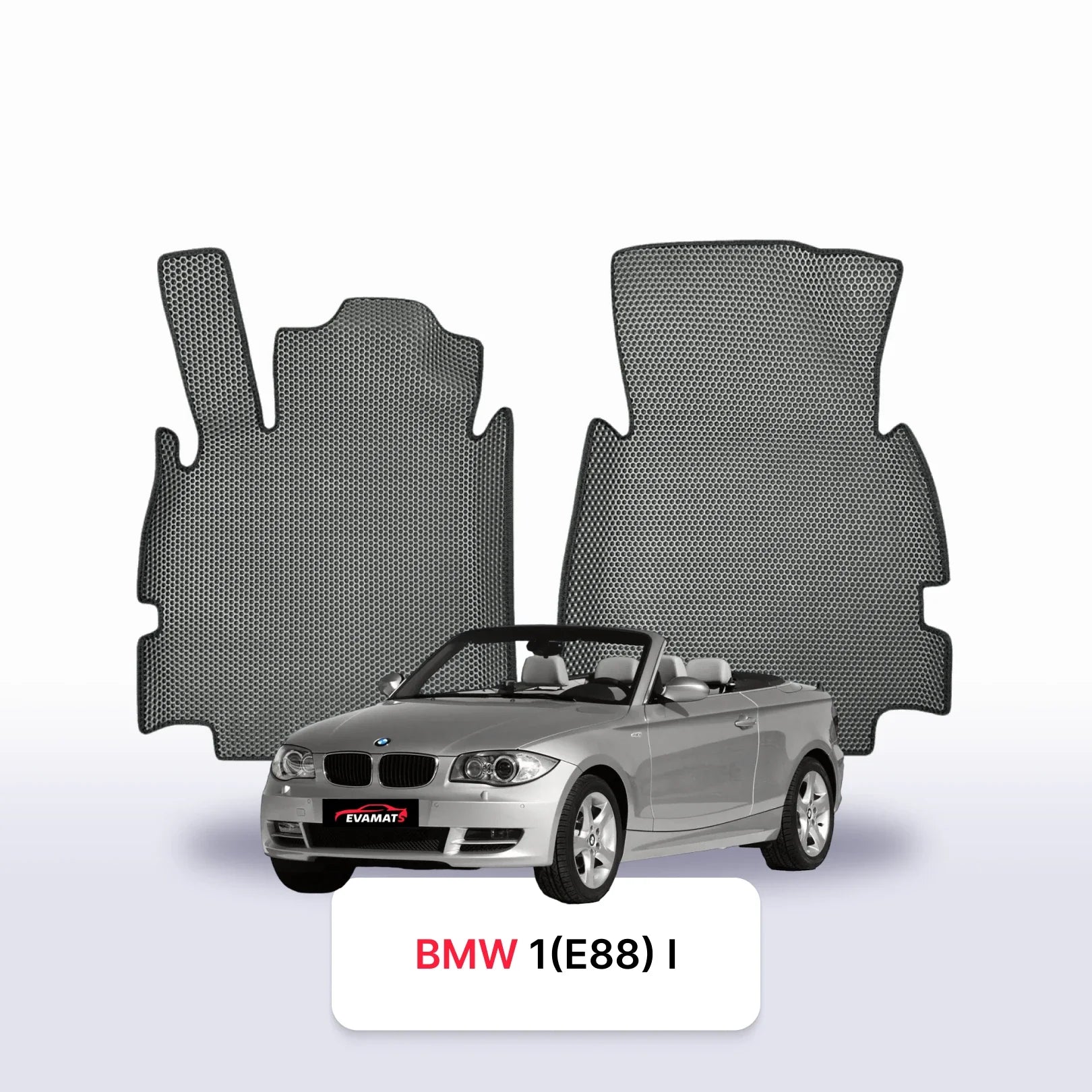 Autokoberce EVA pro BMW 1(E88) 1 gen 2004-2014 r. KABRIOLET