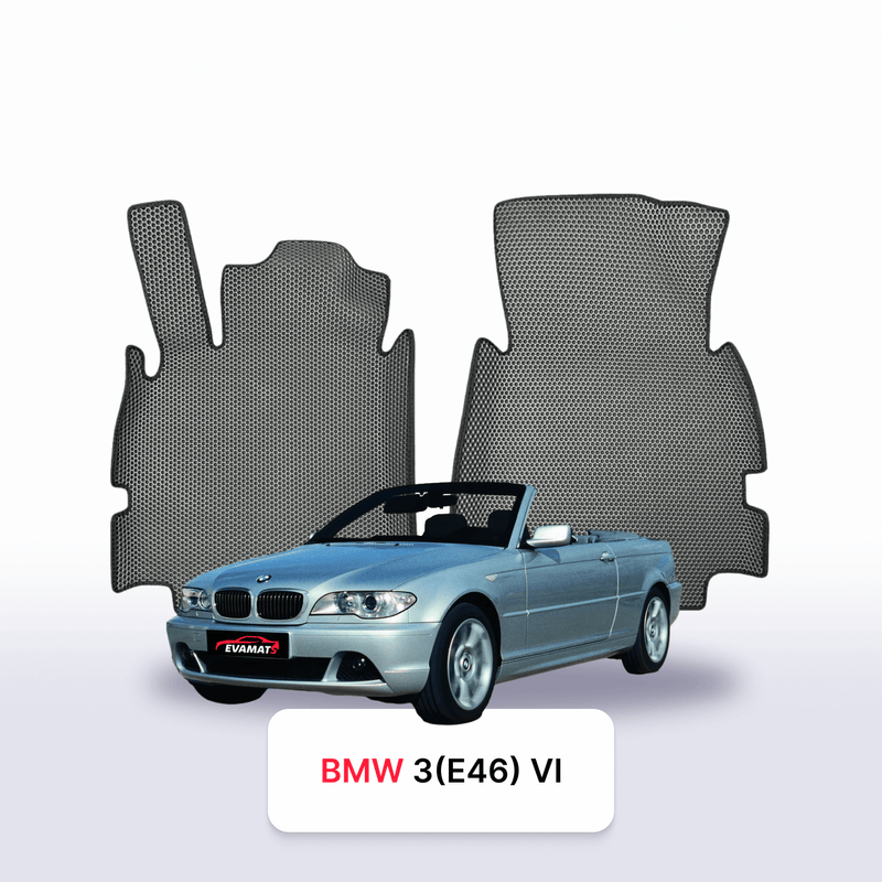Autokoberce EVA pro BMW 3(E46) 4 gen 1998-2007 r. KABRIOLET