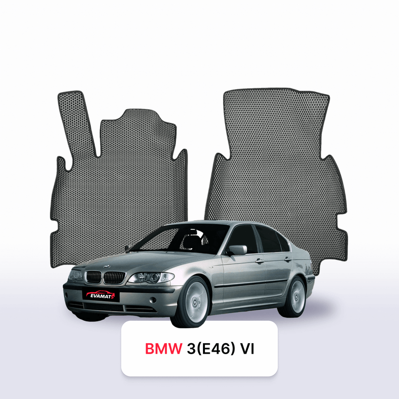 Autokoberce EVA pro BMW 3(E46) 4 gen 1998-2007 r. SEDAN