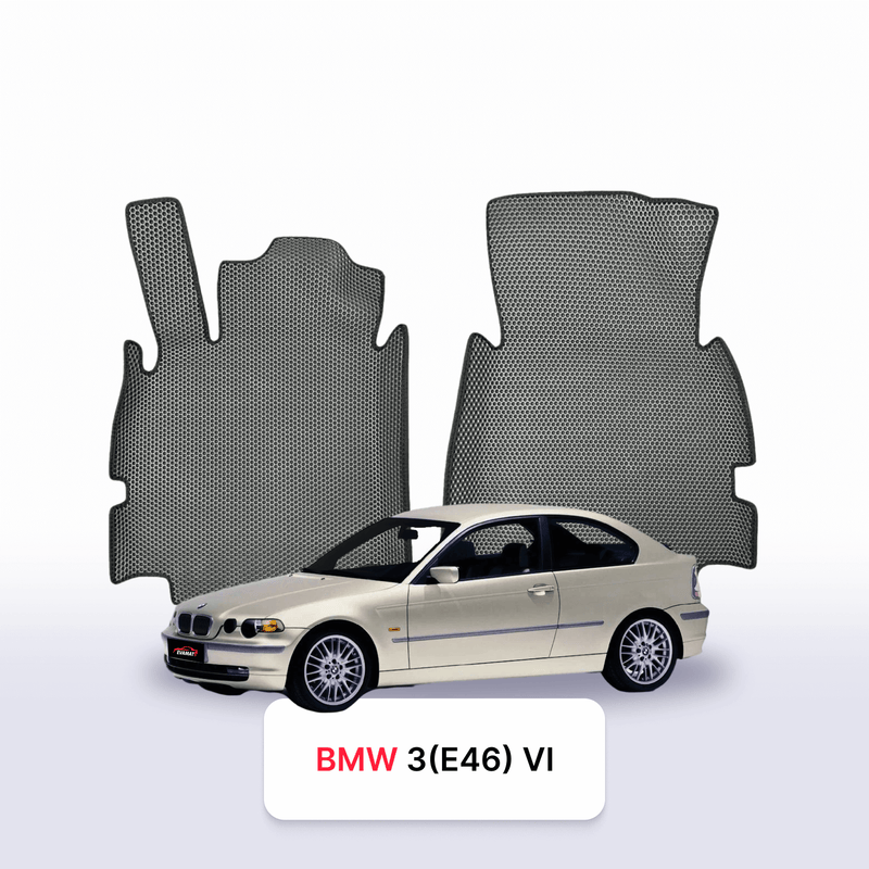Autokoberce EVA pro BMW 3(E46) 4 gen 2001-2007 r. COMPACT HATCHBACK 3 dveře