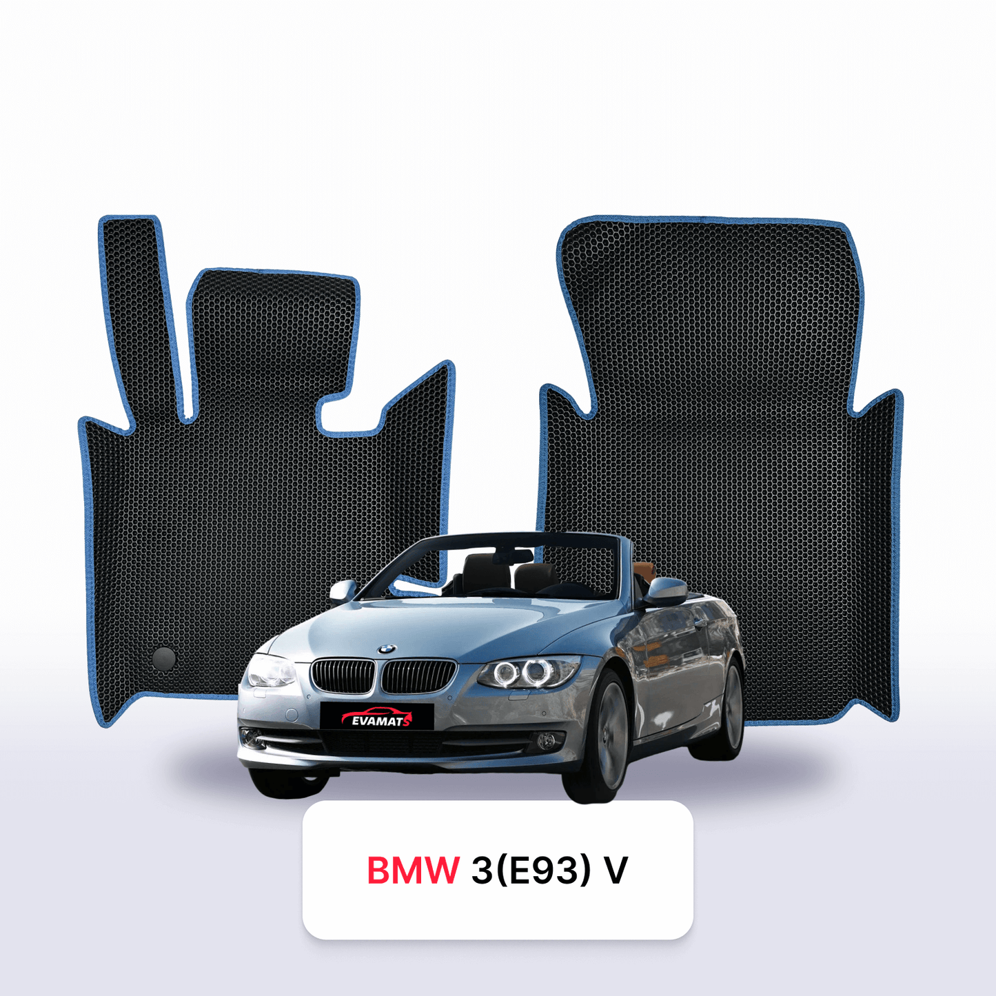 Autokoberce EVA pro BMW 3(E93) 5 gen 2004-2013 r. KABRIOLET