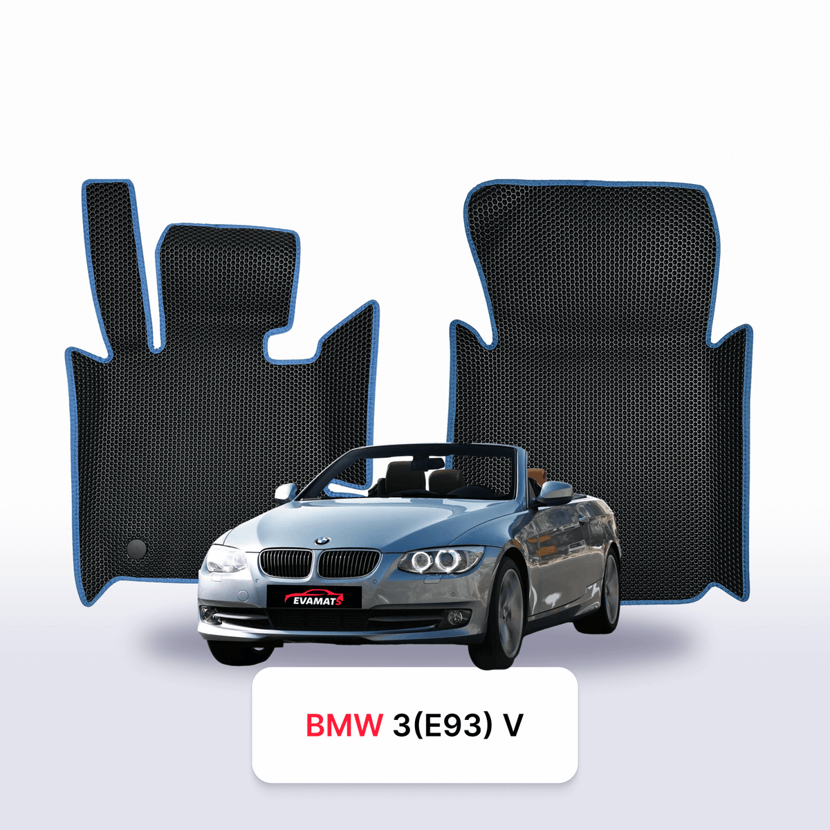 Autokoberce EVA pro BMW 3(E93) 5 gen 2004-2013 r. KABRIOLET