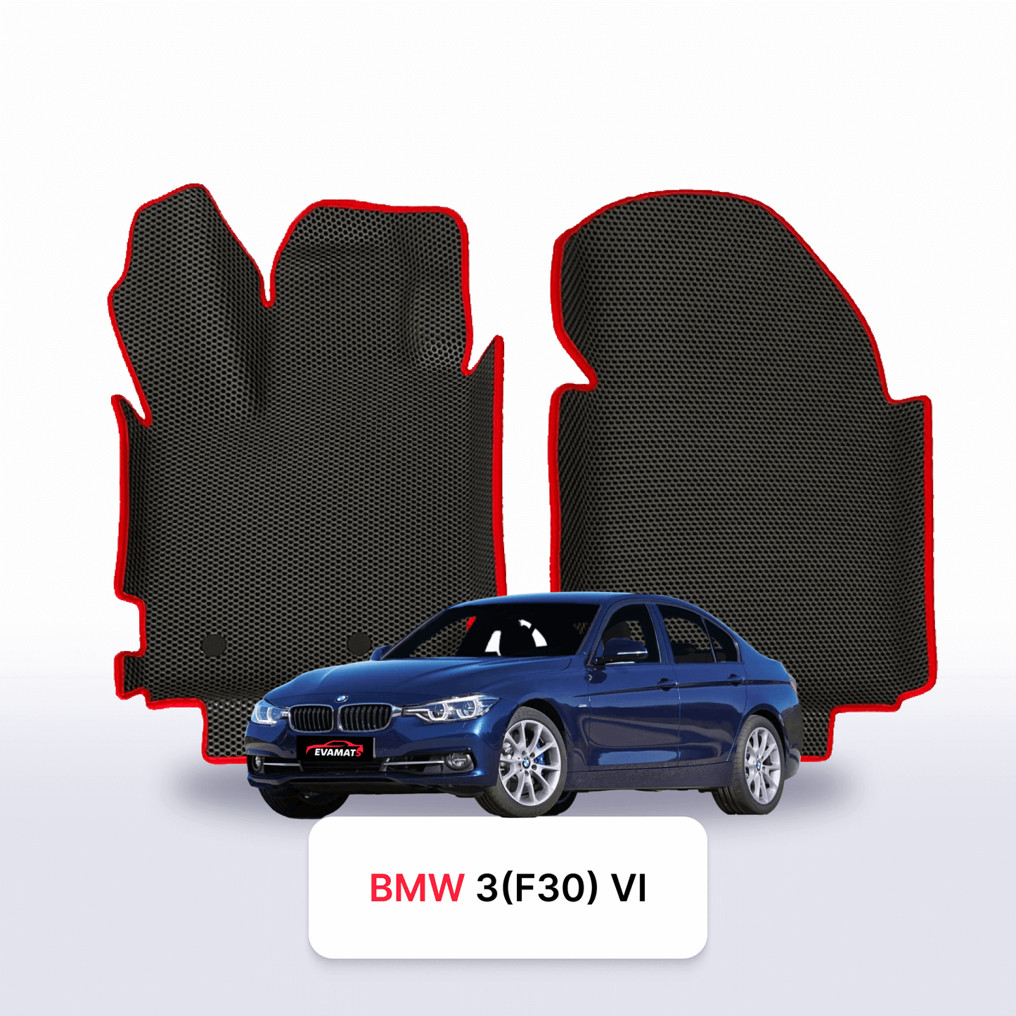 Autokoberce EVA pro BMW 3(F30) 6 gen 2011-2018 r. SEDAN