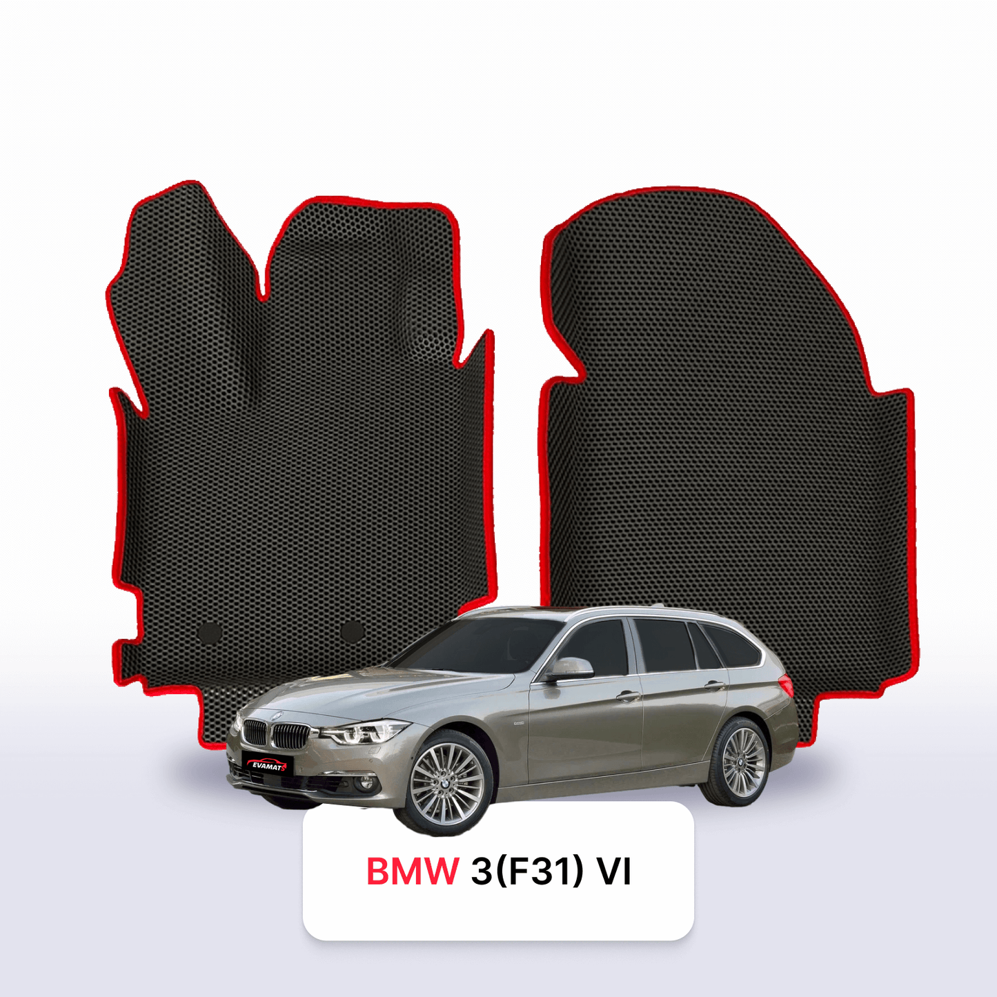 Autokoberce EVA pro BMW 3(F31) 6 gen 2011-2018 r. KOMBI