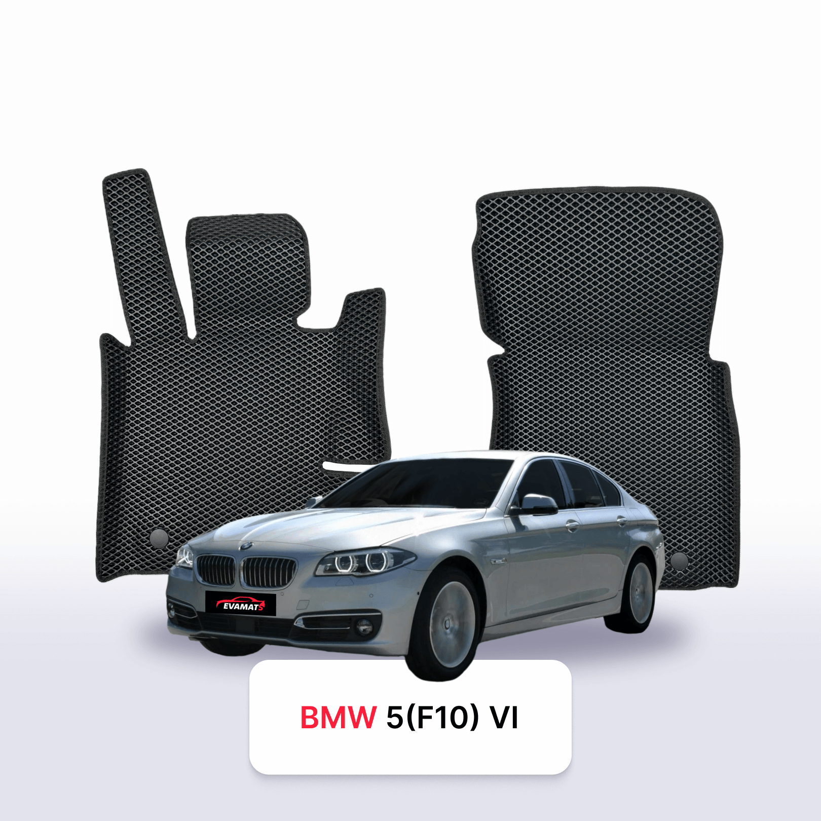 Autokoberce EVA pro BMW 5 (F10) 6 gen 2009-2017 r. Sedan