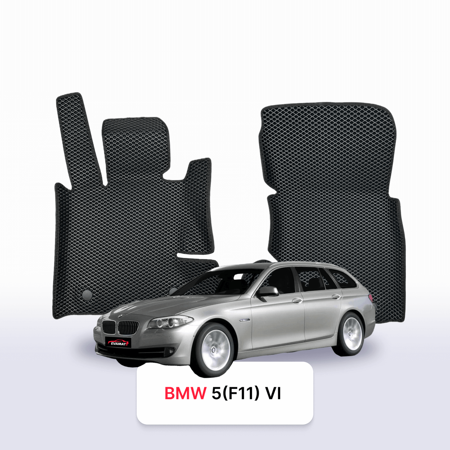 Autokoberce EVA pro BMW 5 (F11) 6 gen 2009-2017 r. KOMBI