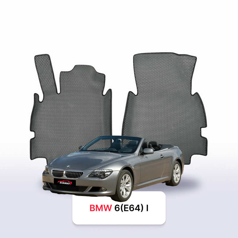 Autokoberce EVA pro BMW 6 (E64) 2 gen 2003-2010 r. KABRIOLET