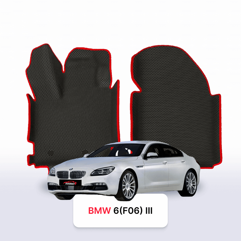Autokoberce EVA pro BMW 6 (F06) 3 gen 2011-2019 r. GRAN KUPÉ SEDAN