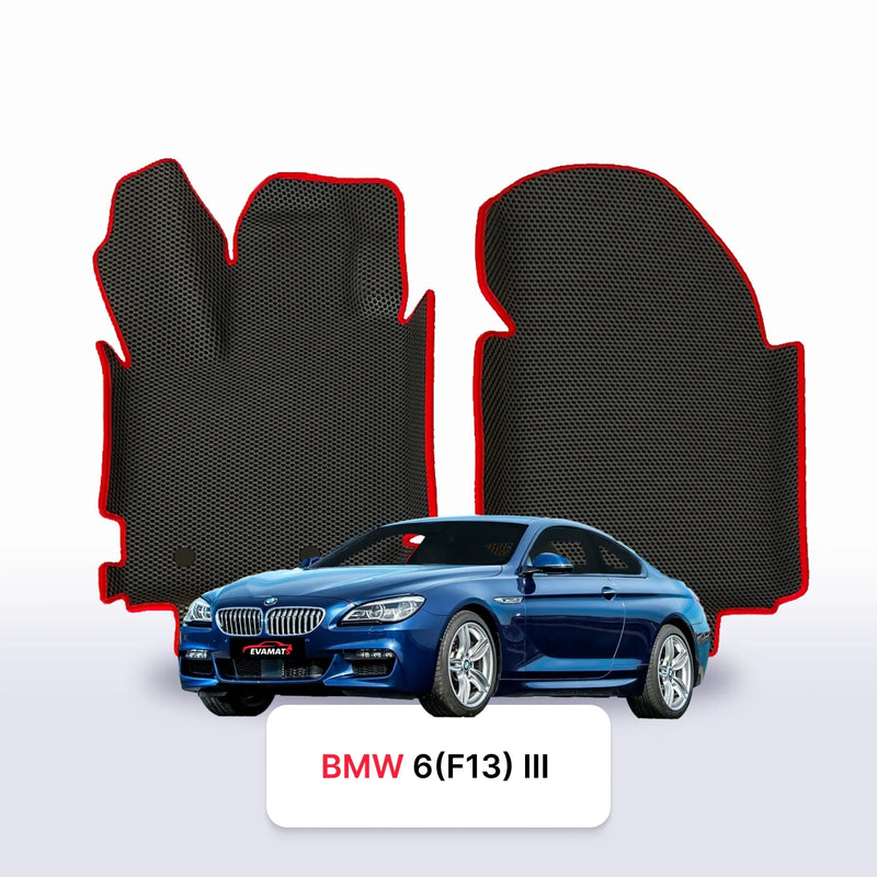 Autokoberce EVA pro BMW 6 (F13) 3 gen 2011-2019 r. KUPÉ