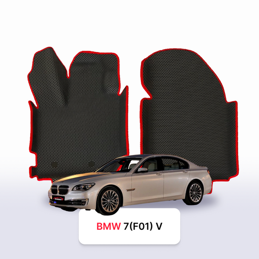 Autokoberce EVA pro BMW 7 (F01) 5 gen 2008-2015 r. SEDAN + EVA nášlap
