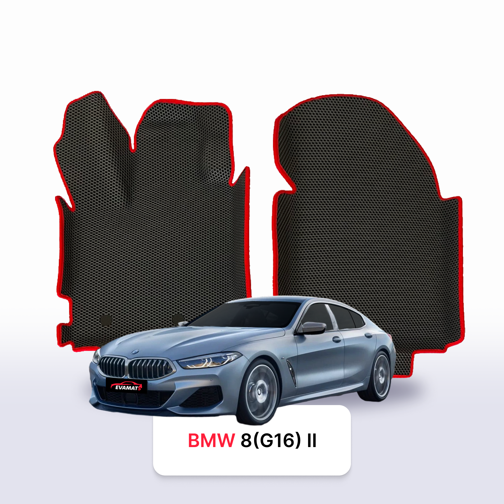 Autokoberce EVA pro BMW 8 (G16) 2 gen 2018-2026 r. GRAN KUPÉ SEDAN
