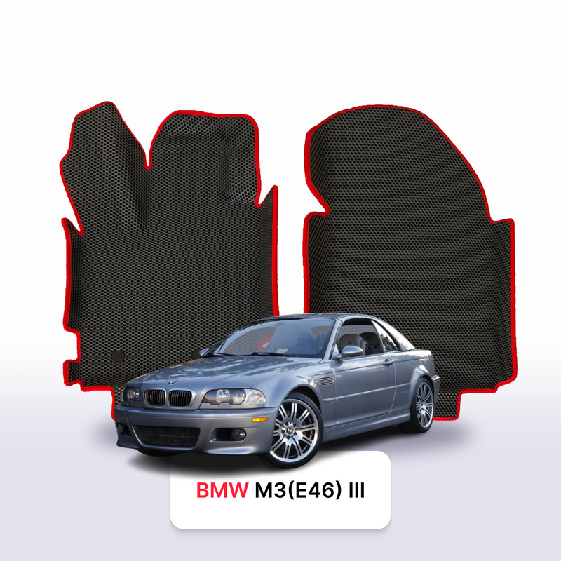 Autokoberce EVA pro BMW M3(E46) 3 gen 1999-2007 r. KUPÉ