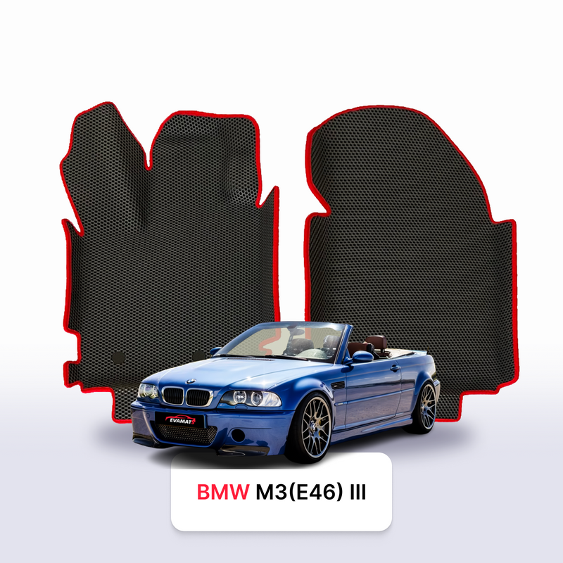 Autokoberce EVA pro BMW M3(E46) 3 gen 1999-2007 r. KABRIOLET